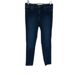 Ella Moss Mid Rise Skinny Ankle Jean Dark Wash Juniors Size 28